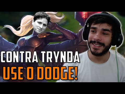 o MOTIVO de TRYNDAMERE ser ROUBADO! MONO KAYLE MESTRE LEAGUE OF LEGENDS