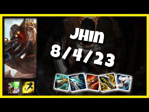 Jhin vs Kai'Sa BR Challenger BOT (8/4/23) - v10.25