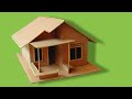 Terpandang Miniatur Rumah Dari Kardus Bekas, Paling Baru!