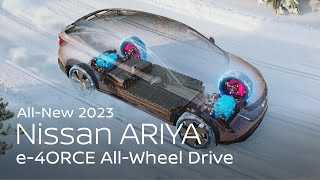 Nissan 2023 ARIYA EV SUV e-4ORCE All-Wheel Drive Demo