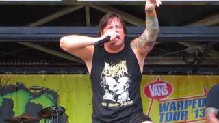 The Black Dahlia Murder - In Hell Is Where She Waits For Me at Vans Warped Tour &#39;13