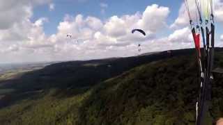 preview picture of video 'Vertes - Paragliding crash Vértesszőlős Hungary 2014.09.21.﻿'