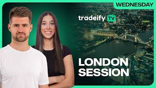 LONDON SESSION LIVE! | Tradeify TV | WEDNESDAY 8/26/26