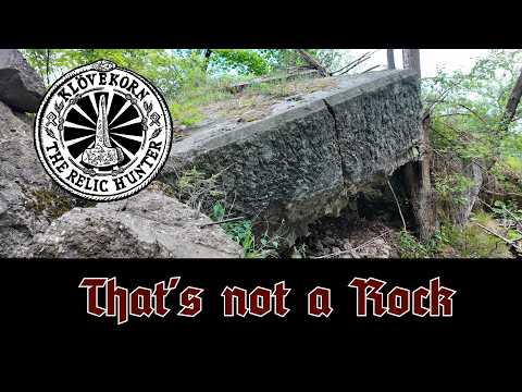 Dr Klovekorn's epic secret command complex discovery 'That's not a rock' #ww2 #epic