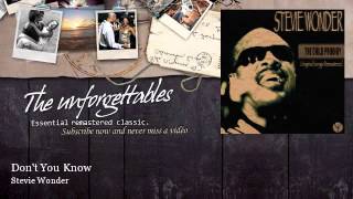 Stevie Wonder - Don't You Know
