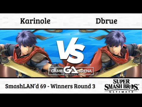 SmashLAN'd 69 - Karinole vs AT Dbrue - Winners Round 3