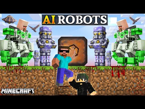 We Created BUNKER to Survive AI VILLAGERS in Minecraft!