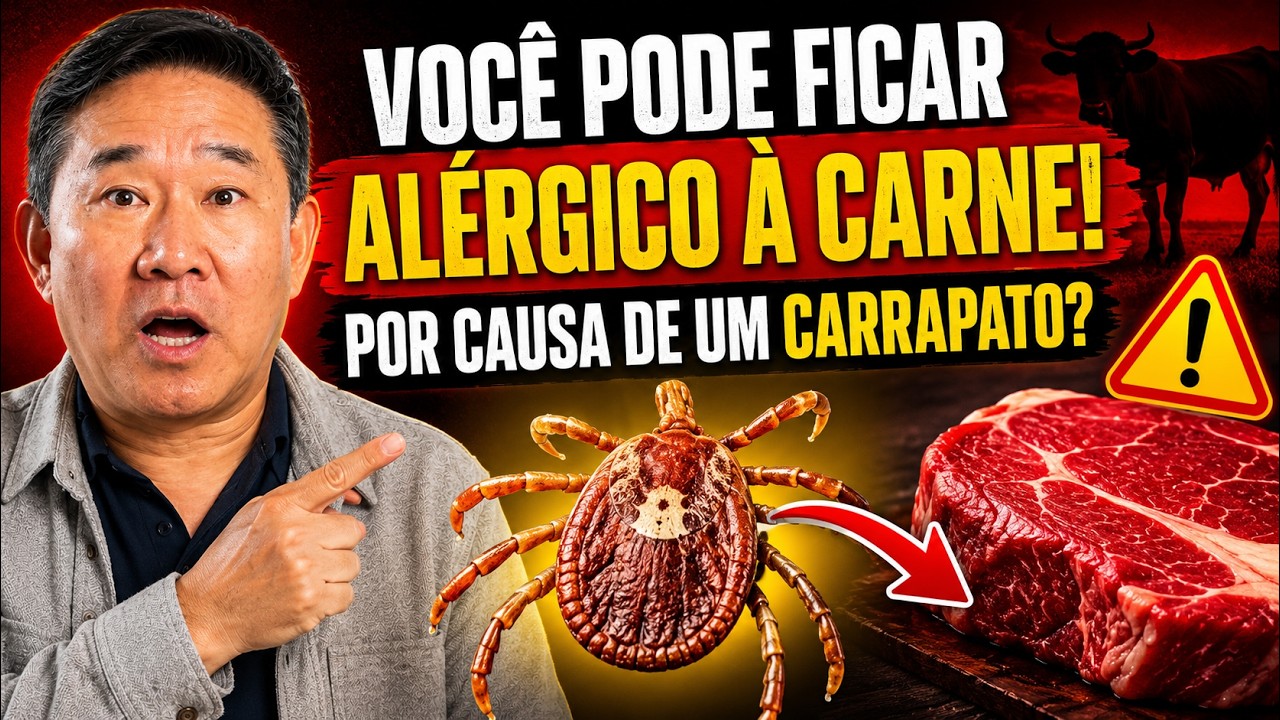 COMEU CARNE A VIDA TODA E AGORA TEM ALERGIA? A CAUSA PODE SURPREENDER! | Peter Liu