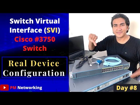 Day-8 | SVI(Switch Virtual Interface) Configuration | Communication Between Two Different VLAN