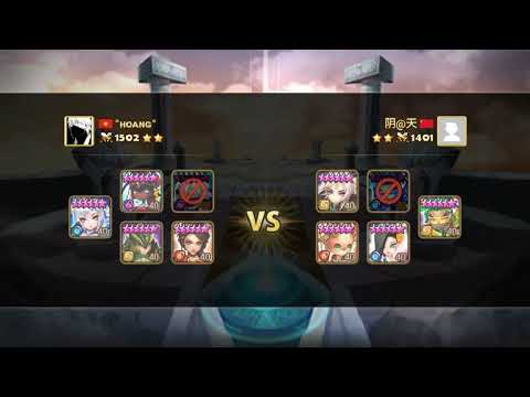 Combo ONE SHOT With Kass Leo Vivachel - Summoners War