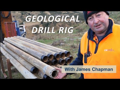 How a Geological Drill Rig Works