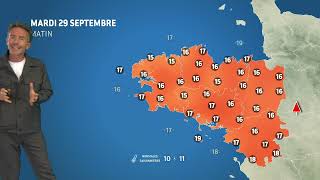 Illustration de l'actualité La météo de votre mardi 29 septembre 2026