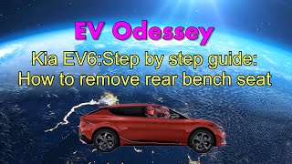 Kia EV6 - How to remove the rear bench seat - a practical guide ** see extra safety warnings👇**
