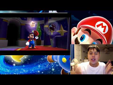 Super Mario Galaxy Let's Play W/ SM22 Pt 13: FIRE MARIO BURNS BACK