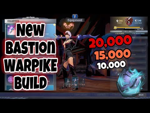 NEW BASTION WARPIKE BUILD DAUNTLESS 2024