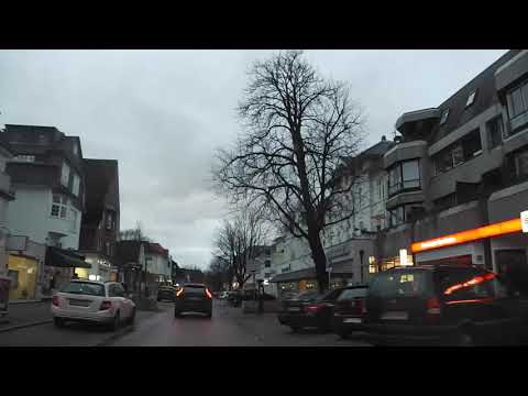 Autofahrt Hamburg Othmarschen, 25. Dezember 2019, 16 Uhr, Germany