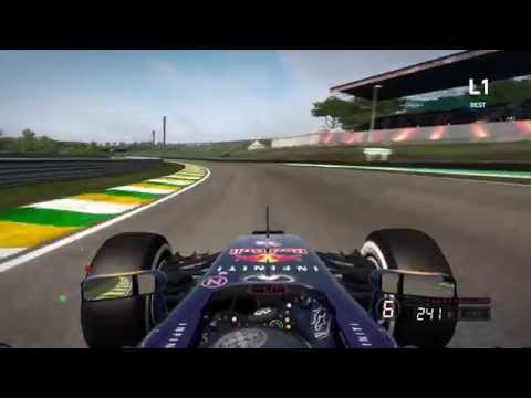 F1 2014 - Fastest Lap at Autódromo José Carlos Pace, São Paulo, Brazil (Time Trial)