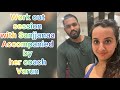 Sanjjanaa Galrani Hot Hot Work Out With Me Let S Get Motivated Rock