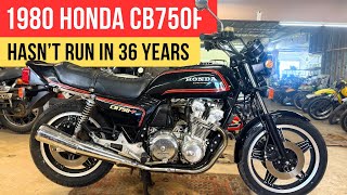 Rescuing a Forgotten Honda CB750F SuperSport