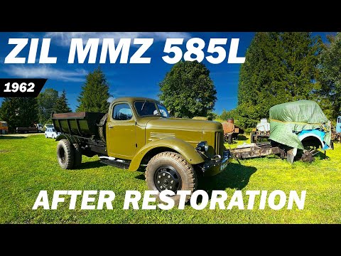 Thumbnail for ZIL MMZ 585L - Old Dump Truck Restoration - BEFORE & AFTER | ЗИЛ ММЗ 585Л by ZiL