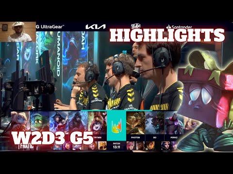 FNC vs VIT - Highlights (ESS Reacts) | Week 2 Day 3 LEC Summer 2023 | Fnatic vs Vitality W2D3