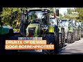 Drukte op de weg door boerenprotest: 'Tractoren leveren veel hinder op'