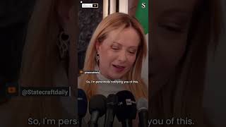Download lagu Meloni's TONGUE Slips, Leaks Trump's Invitation to Italy to Join Gaza's 'Board of Peace' mp3