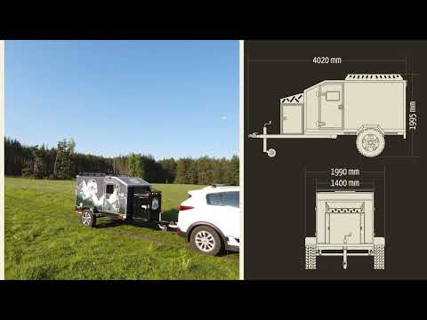 Миниатюра изображения товара Прицеп-кемпер Camper.by X-treme 1400