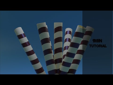 Blender Roll Chocolate Modeling | 1 Min Modeling | Absolute Beginner