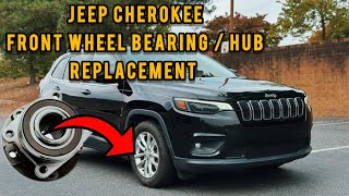2014 - 2022 Jeep Cherokee Front Wheel Hub / Bearing Replacement