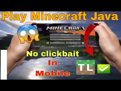 Insane! Play Minecraft in Tlauncher on Mobile🔥😱