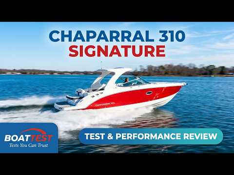 Chaparral 310 Signature Test 2013- By BoatTest.com