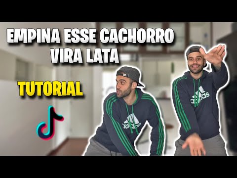 COREOGRAFIA "EMPINA ESSE CACHORRO VIRA LATA" NO TIKTOK! (TUTORIAL) PASSO A PASSO