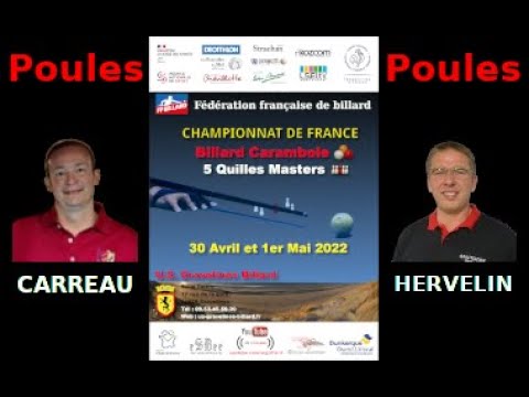 Finale 5 Quilles Masters 2022 - Billard 02 - Poule A