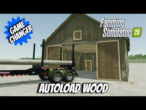 Autoloading Wood Pack - Game Changer - Farming Simulator 25 FS25 XBOX