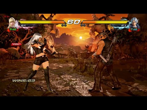 02 Lili Rochefort VS Lee  - Tekken 7 ( Uchiha x24 ) Gameplay PC