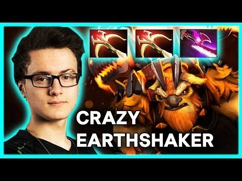 Miracle  Crazy Earthshaker 2x Daedalus and Silver Edge Mid Carry Build Intense MMR Gameplay Dota 2