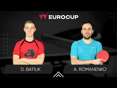 18:25 Dmytro Batiuk - Andrii Romanenko 12.07.2024 TT Euro.Cup Ukraine Master. TABLE 3