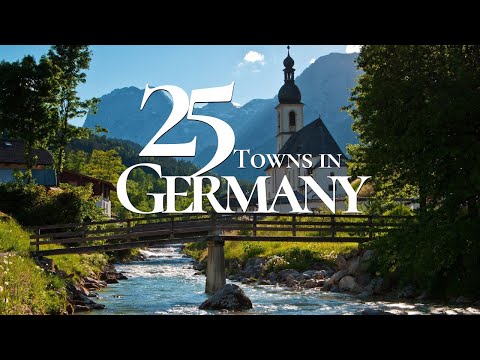25 Most Beautiful Small Towns to Visit in Germany 4K 🇩🇪  | German Travel Guide