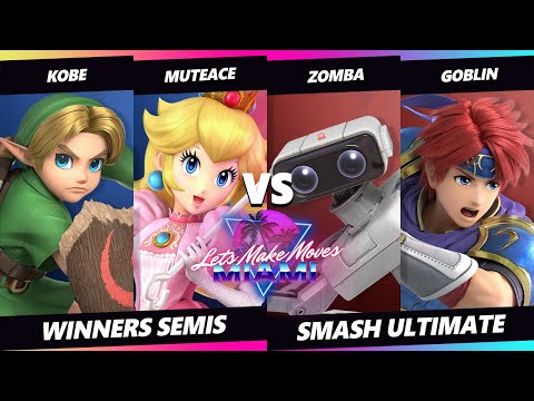 Let's Make Moves Miami - Kobe & MuteAce  Vs. Zomba & Goblin - SSBU Ultimate Tournament