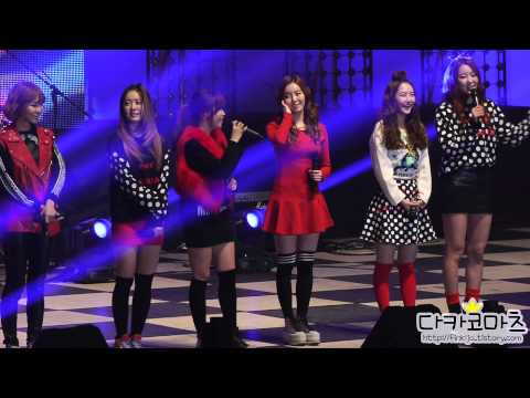 130226 남서울대학 ot 달샤벳 - 인터뷰