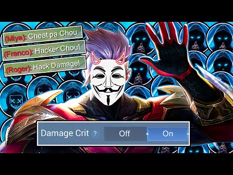 THIS CHOU TRICK WILL ACTIVATE YOUR 1 SHOT HACK DAMAGE! GLOBAL CHOU MLBB