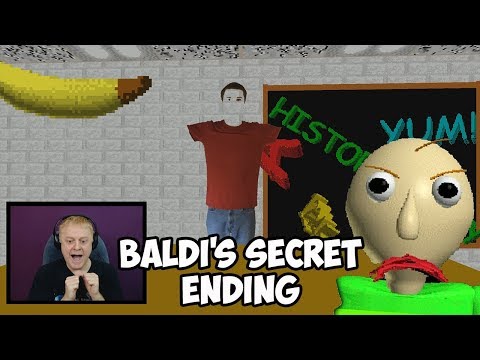 BALDI'S OFFICE SECRET ENDING | BALDI'S BASICS - BEATING THE GAME WHILE GETTING EVERY ANSWER WRONG!!