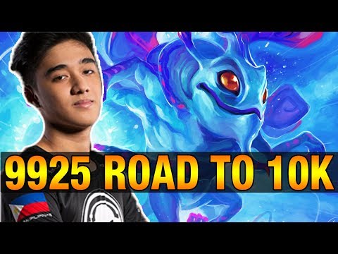 THE FIRST 10K? ABED 9925 MMR Plays Puck - Dota 2