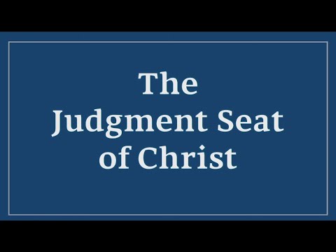 Threefold Judgment of the Believer 