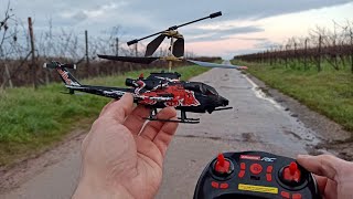 Carrera RC Helikopter - Red Bull Cobra TAH 1F im Red Bull Design - Unboxing & Test