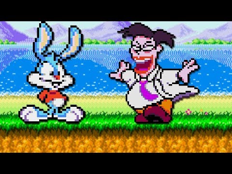 genesis tiny toon adventures buster's hidden treasure cool rom