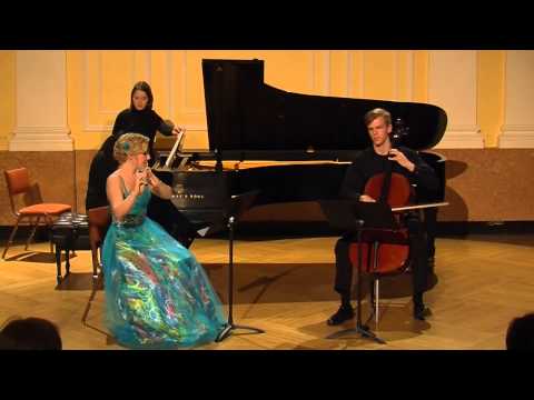 Weber - Trio for Flute, Cello, and Piano - Kate Lemmon, flute