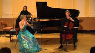 Weber - Trio for Flute, Cello, and Piano - Kate Lemmon, flute