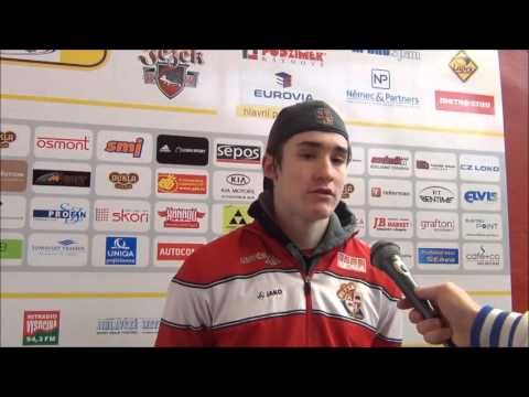 18. kolo DHL ELJ 15/16: Dukla Jihlava - Dynamo Pardubice 5:3, Ondřej Najman